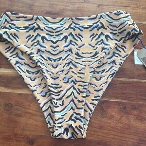Imsy Taylor Simba Patterned Bikini Bottom NWT